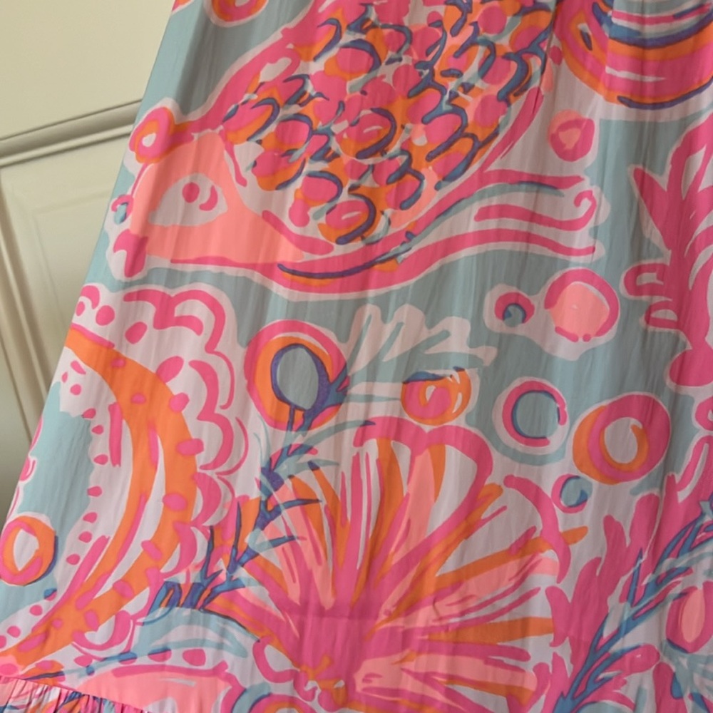 NWT LILLY PULITZER ALANNA DRESS IN TOO MUCH BUBBLY. SIZE MEDIUM. - Picture 4 of 6